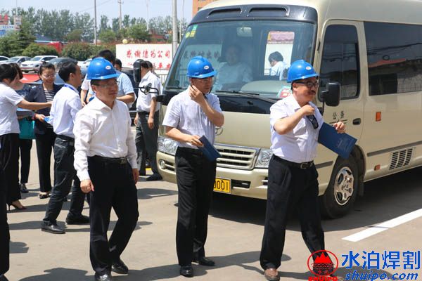 侯典峰、王力舟來(lái)水泊焊割